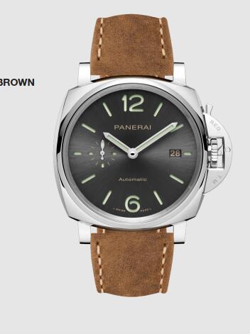 Panerai Luminor Due 42mm Replica Watch PAM00904 SCAMOSCIATO BROWN